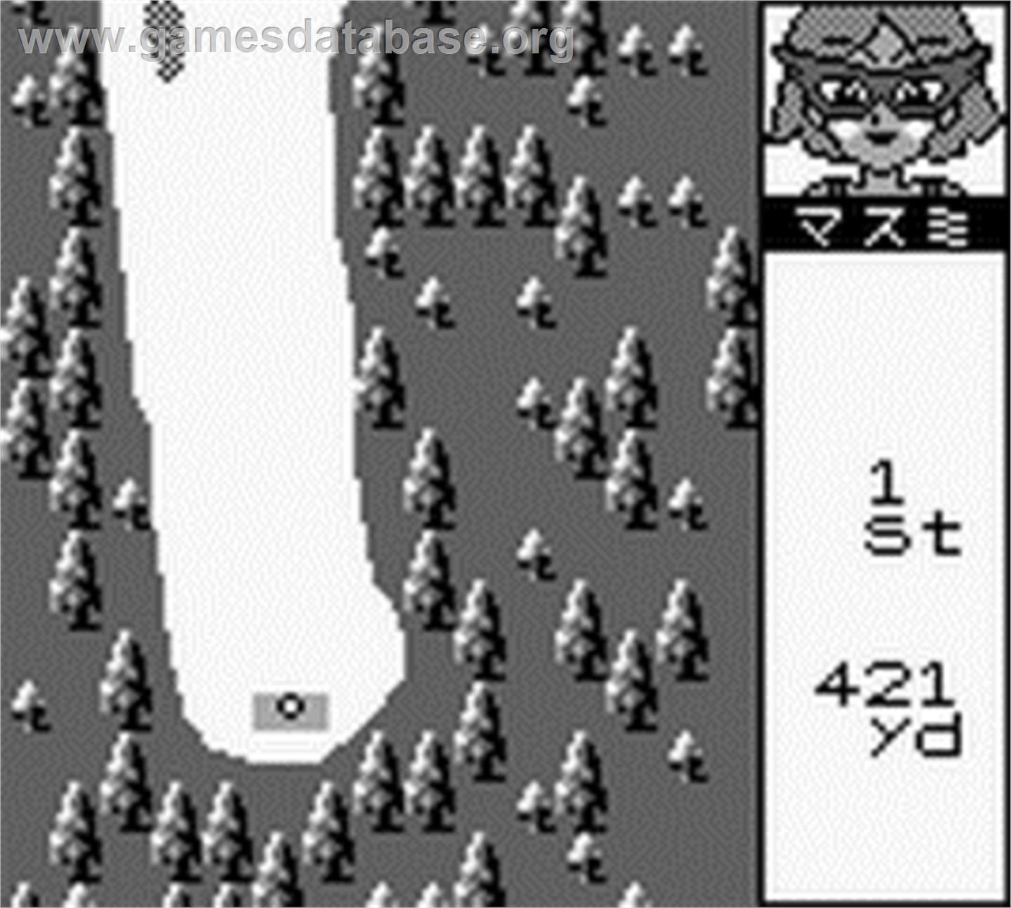 Pocket Golf - Nintendo Game Boy - Artwork - In Game